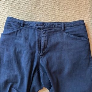 100% Capri Mens Trousers (dark blue)